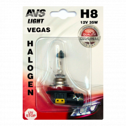 AVS Галогення лампа Vegas в блистере Н8.12V.35W. 1шт (A78484S)