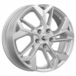 КиК КС1062 (ZV17_Coolray) 6.5x17 PCD5x114.3 ET50 Dia54.1 Silver